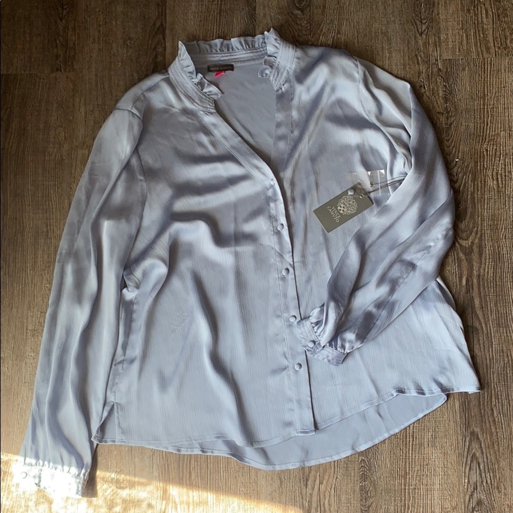 Light blue blouse
